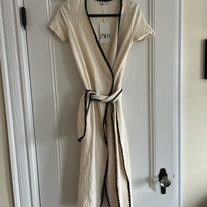 NWT Zara wrap dress